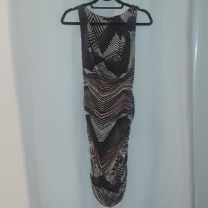 Tart Sleeveless Cowl Neck Dress